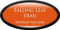 Framed Name Tag: Black Plastic (Oval) - Tangerine and White Plastic Insert with Epoxy