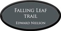 Framed Name Tag: Black Plastic (oval) - Smoke Grey and White Plastic Insert