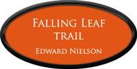 Framed Name Tag: Black Plastic (oval) - Tangerine and White Plastic Insert