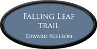 Framed Name Tag: Black Plastic (oval) - China Blue and White Plastic Insert