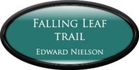 Framed Name Tag: Black Plastic (Oval) - Celadon Green and White Plastic Insert with Epoxy