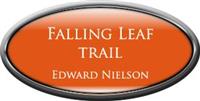 Framed Name Tag: Silver Plastic (Oval) - Tangerine and White Plastic Insert with Epoxy